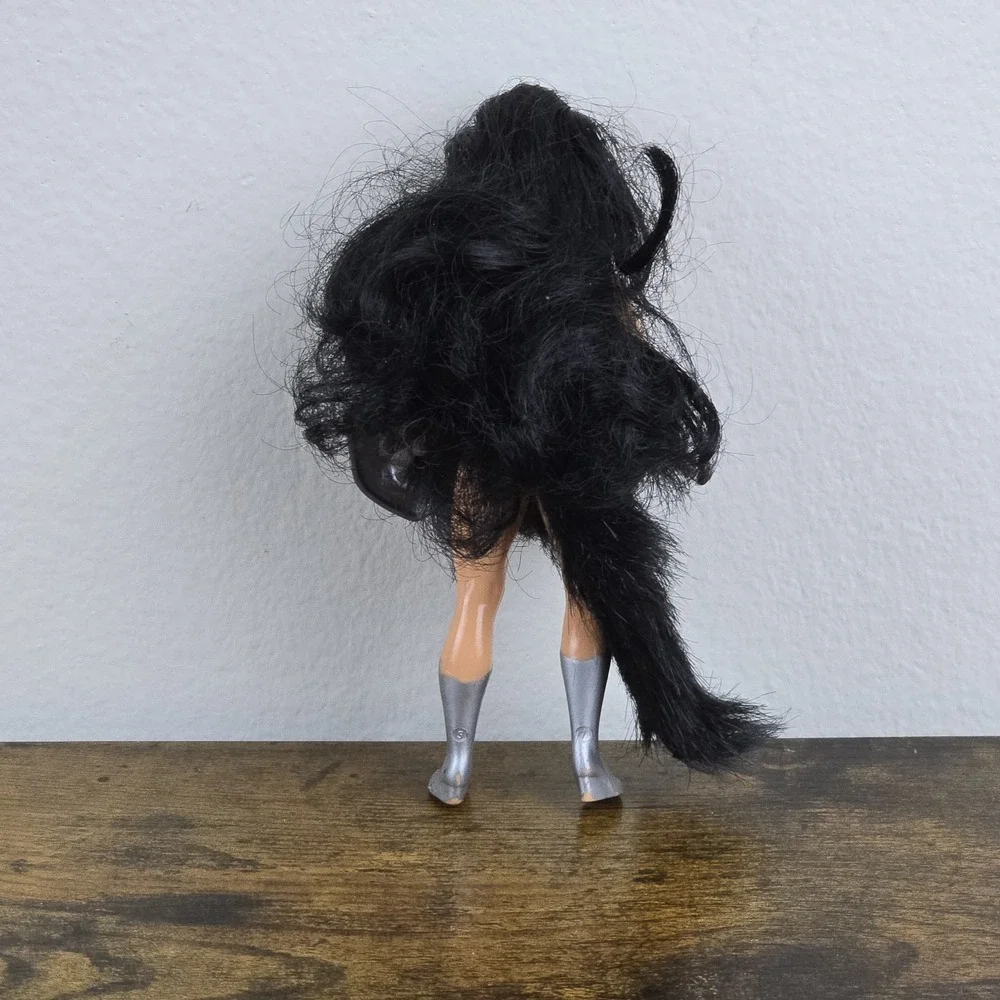 Vintage 1984 Mattel Princess of Power Catra Action Figure with Tail Skirt Shield